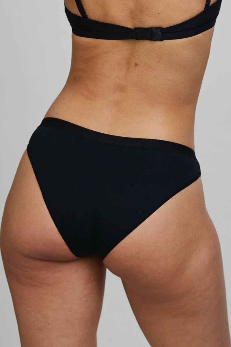 Lot De 4 Culottes Bikini Femme En Modal Côtelé – Taille Basse, Confort Quotidien – Essentials Doux Et Stretch